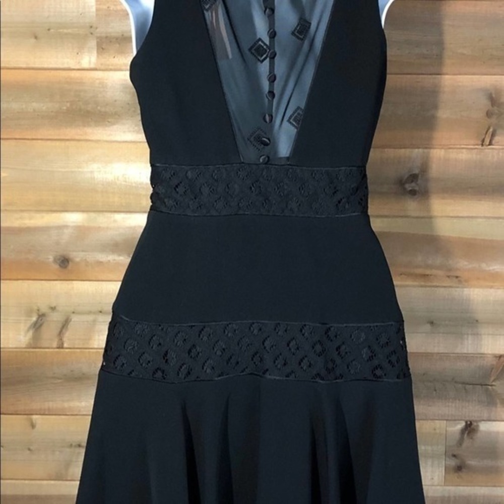 Cinq à Sept Black Concordia Dress Size 0 - Picture 7 of 13
